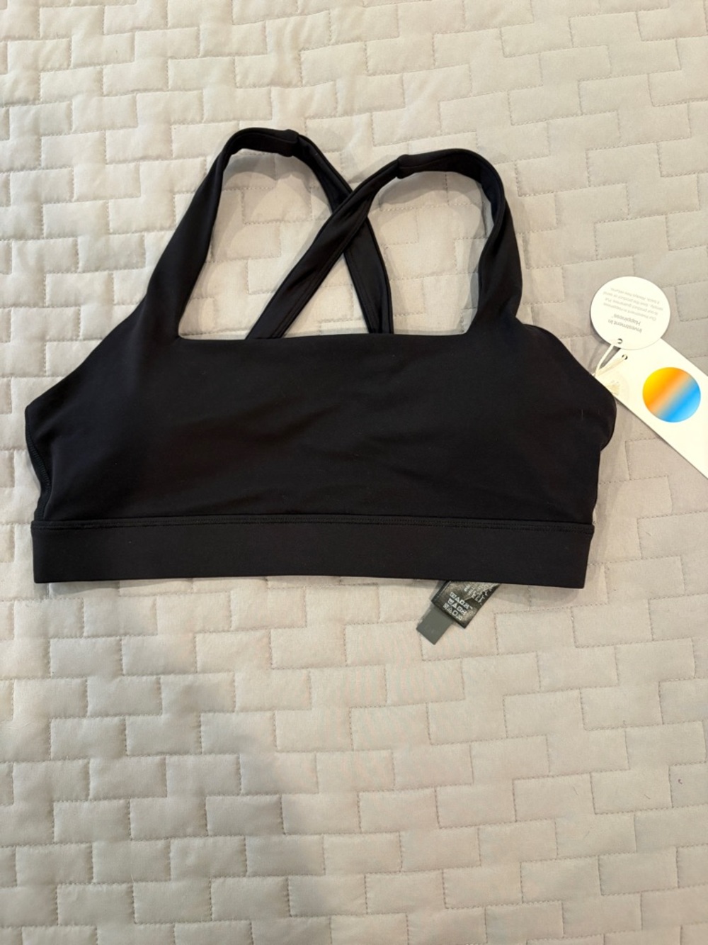 Vuori Black Daily Form Sports Bra